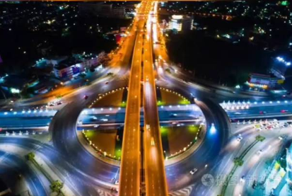 创联电源改造杭州市临平区320国道快速路二期亮化项目 创联电源改造杭州市临平区320国道快速路二期亮化项目