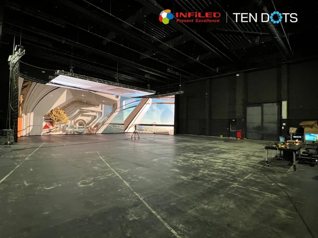 拓展无限创作空间！视爵光旭再次为保加利亚Ten Dots虚拟制片工作室打造xR摄影棚