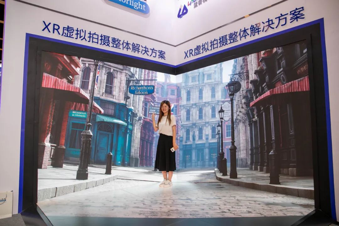 蓝普视讯大屏助力中传虚拟影像创作活动