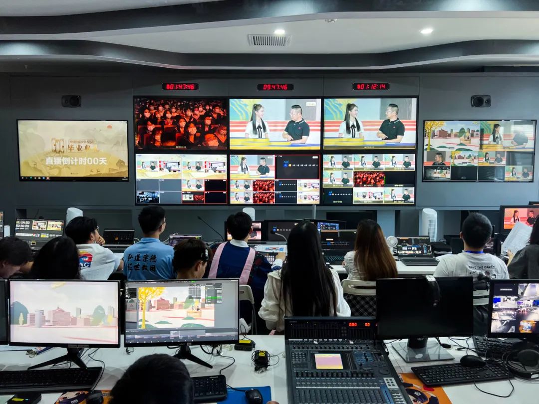 蓝普视讯大屏助力中传虚拟影像创作活动