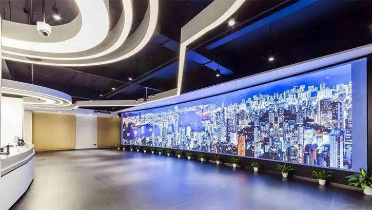 雷曼超高清显示花样护航第五届进博会