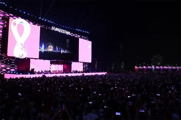 “视”觉盛宴丨集创北方显示驱动芯片出征“卡塔尔世界杯”赛场！