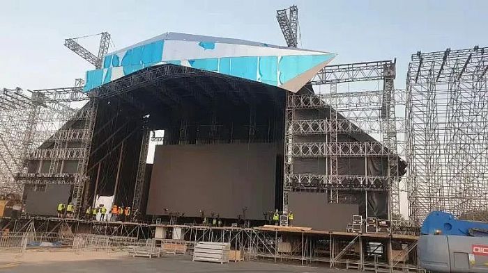 狂欢进行时 齐普光电租赁屏火爆卡塔尔世界杯！