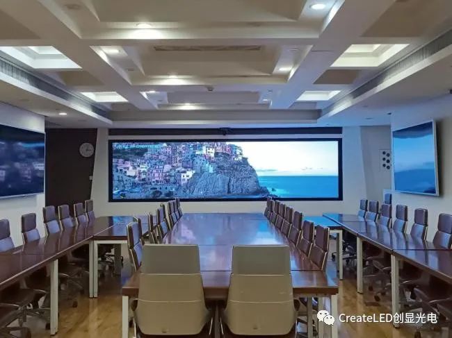 高赋能，新突破！创显光电P0.78倒装COB大屏打造指挥中心
