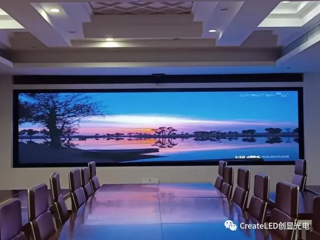 高赋能，新突破！创显光电P0.78倒装COB大屏打造指挥中心