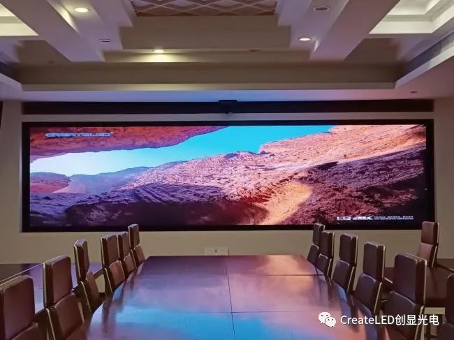 高赋能，新突破！创显光电P0.78倒装COB大屏打造指挥中心