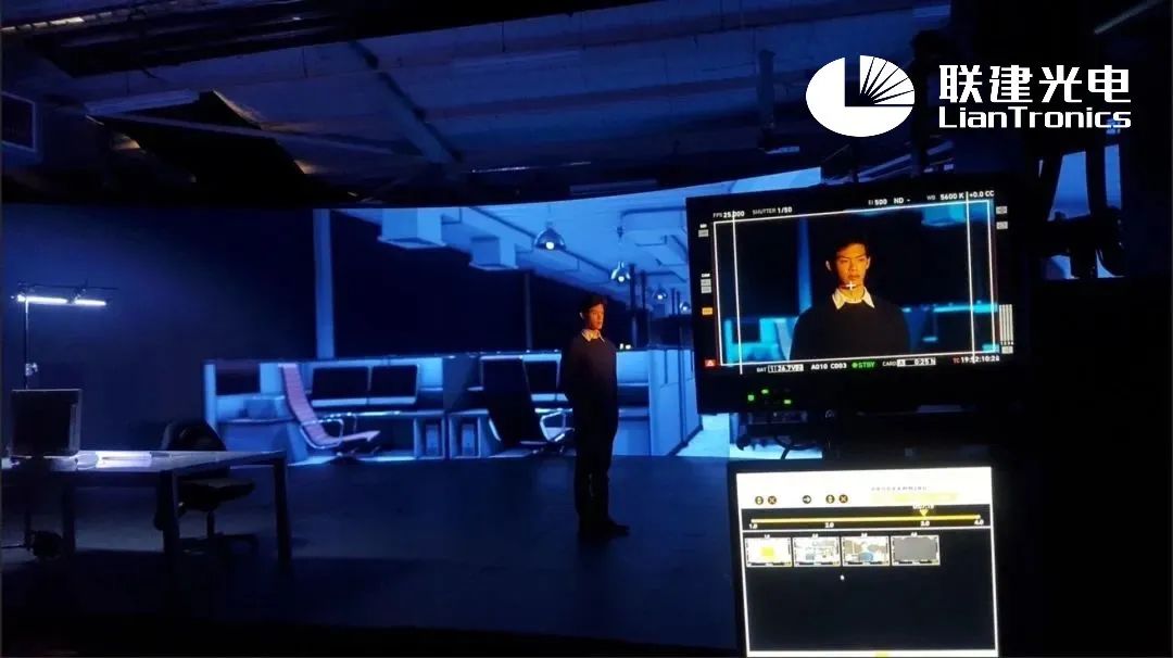 开启XR时代！联建光电大屏点亮沙特首个虚拟影视工作室
