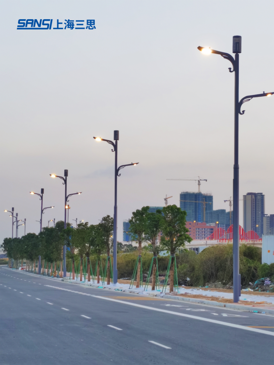 1500余杆！顺德5G智慧灯杆落地，三思持续助力智慧城市建设