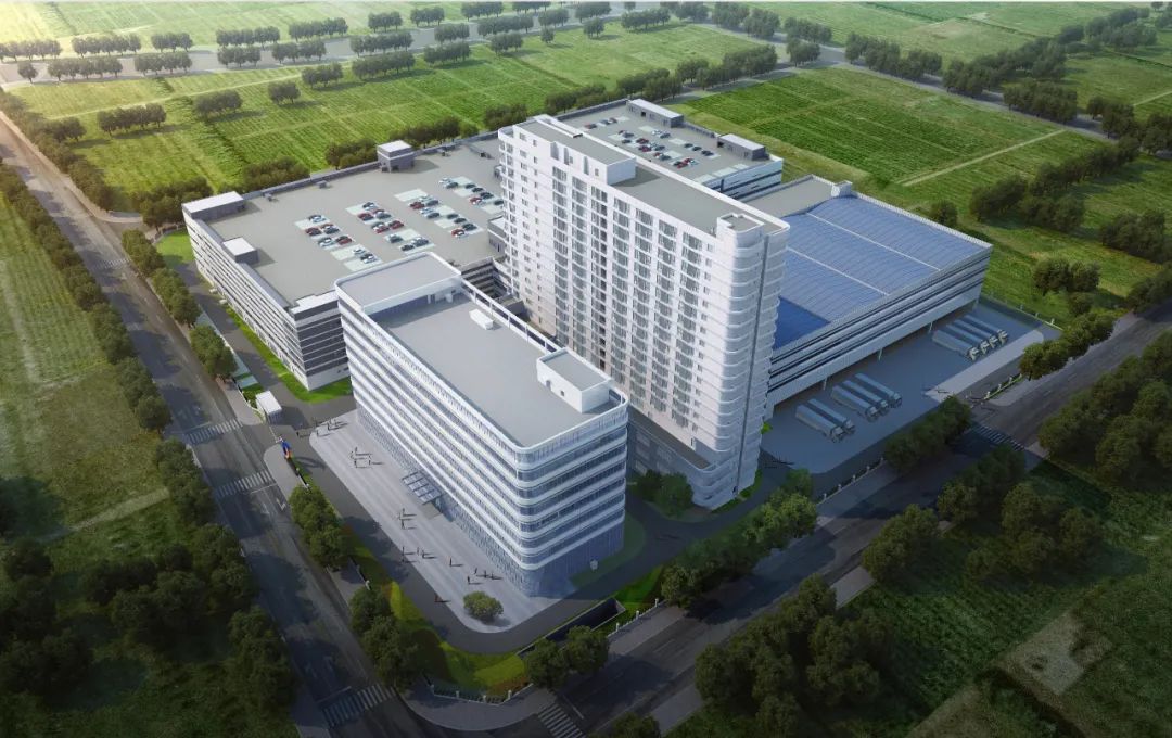 荣耀封顶，再创辉煌！强力巨彩LED显示屏产业园二期主楼喜封金顶！