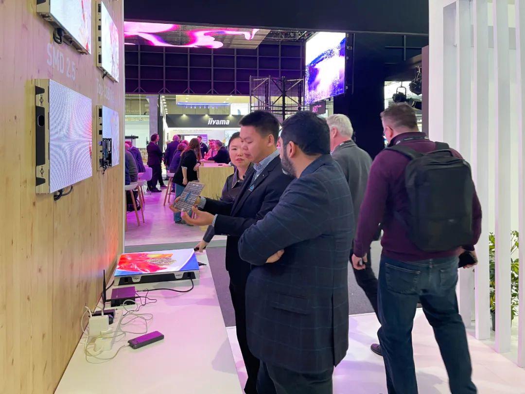 蓝普视讯闪耀亮相ISE 2023，更多精彩等你来