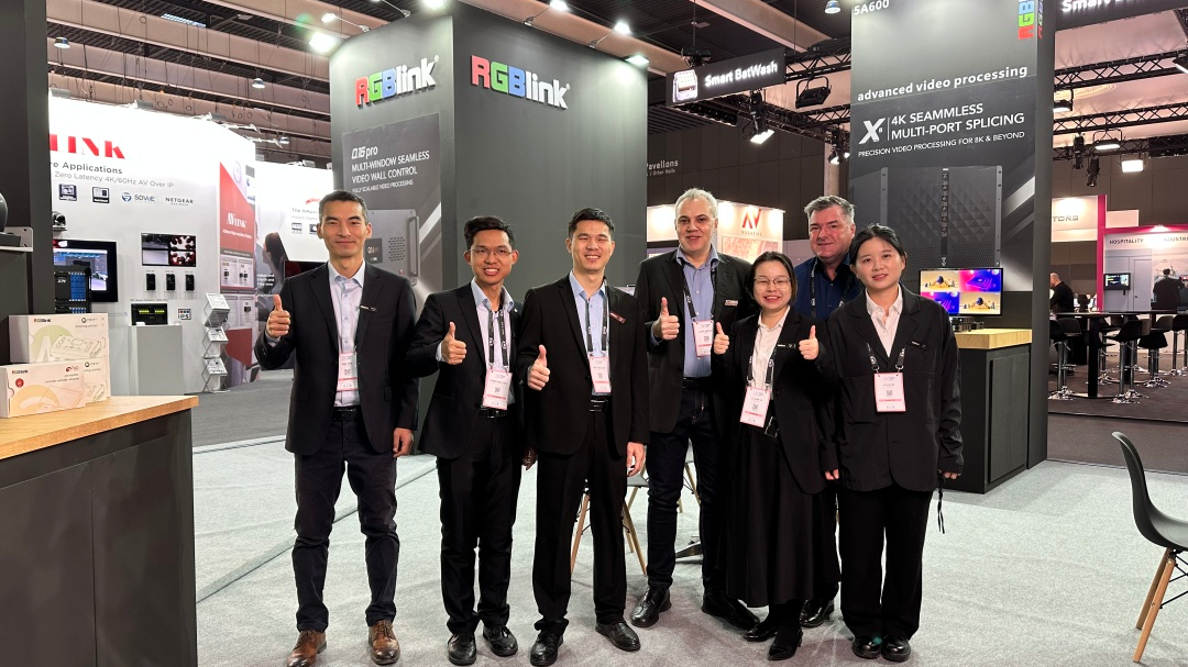 农历新年赏ISE展！视诚RGBlink亮相西班牙ISE 2023！