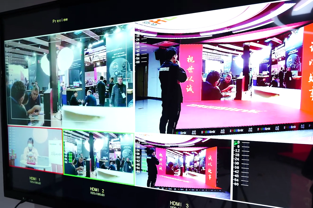 跨国三地直播！视诚多方直播解决方案闪耀ISE 2023!