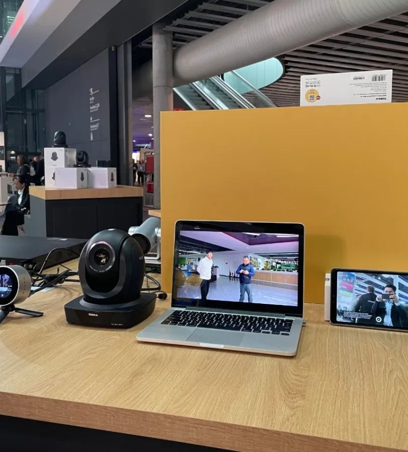 跨国三地直播！视诚多方直播解决方案闪耀ISE 2023!