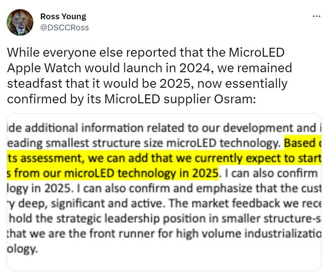 ams OSRAM推进Micro LED技术，或与苹果有关？