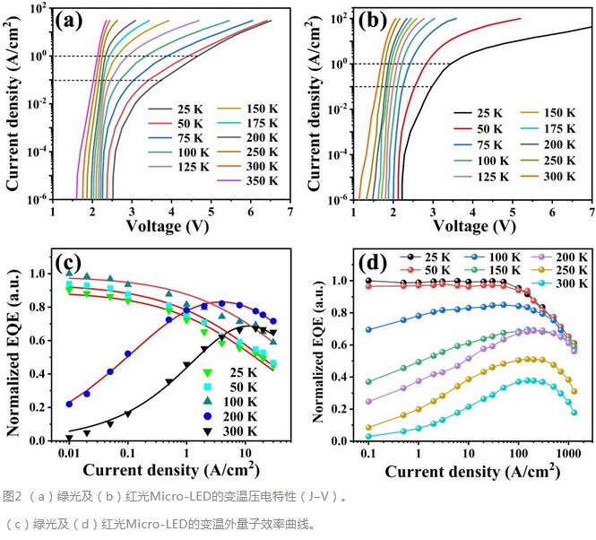 厦门大学团队研究绿光Micro LED辐射复合机理