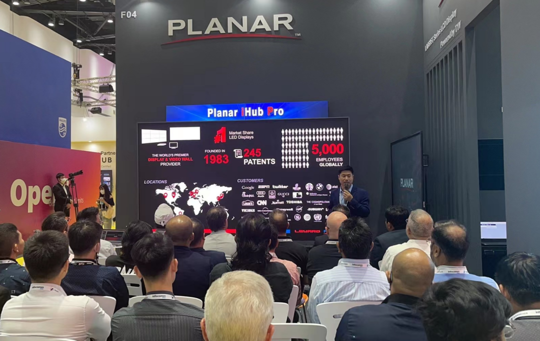 InfoComm Asia | 利亚德Planar全球首发第四代Micro LED智能一体机