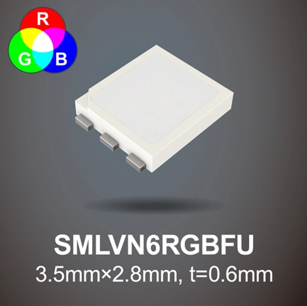 车内照明需求渐增！罗姆推出RGB LED新产品