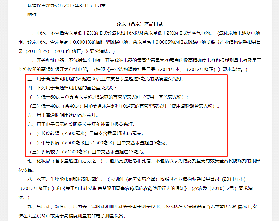 厂商注意！这些照明灯具被划入“淘汰类”，包括……