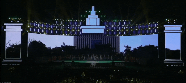 大屏助力开学季，新亚胜见证东北大学100周年校庆盛典！
