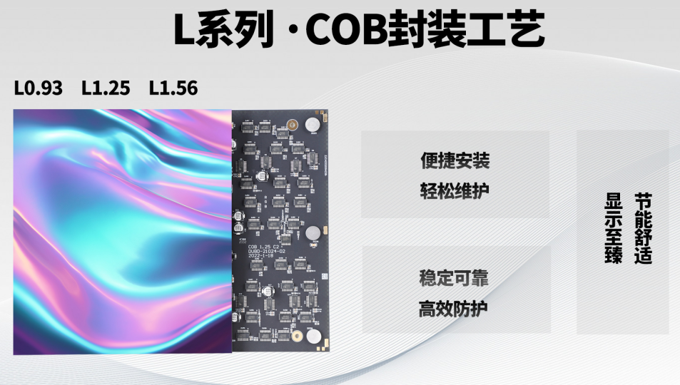 海佳彩亮L系列 | COB封装魅力无限