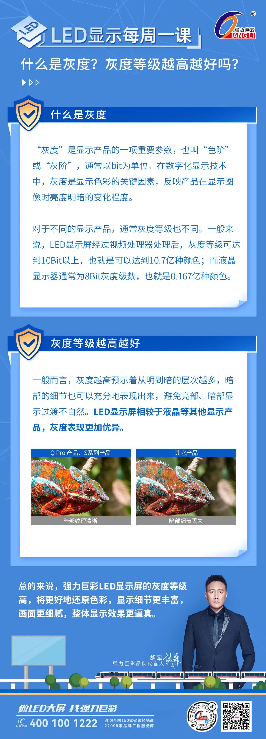 【LED显示小课堂】选LED显示屏，一定不要忽略灰度等级！