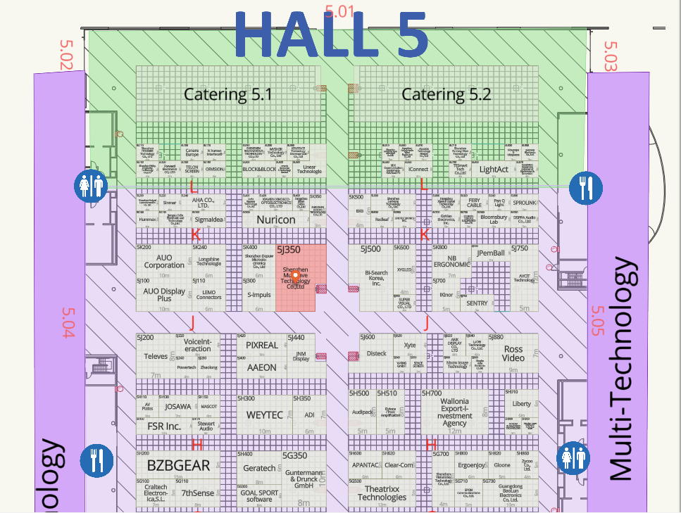 ISE 2024｜巴塞罗那博览中心用193平米MUXWAVE隐形屏，欢迎来自世界各地的视听领域参会者！