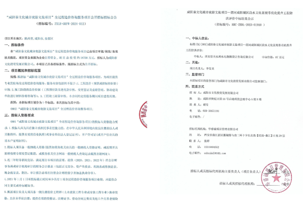 约1.88亿！咸阳夜游文旅项目最新消息
