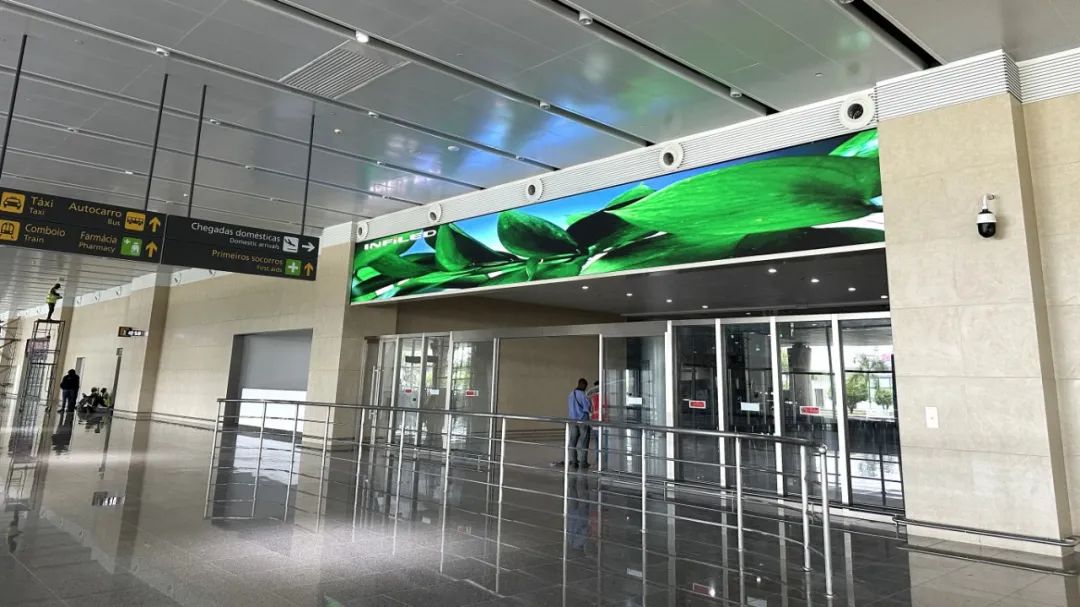 视爵光旭入驻安哥拉新机场，打造非洲航显新门户