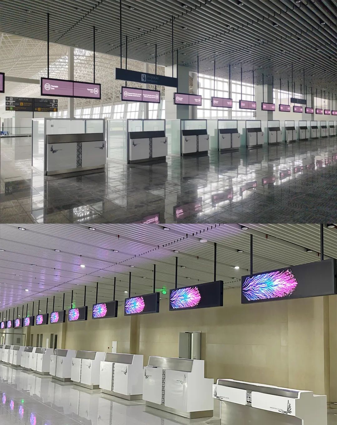 视爵光旭入驻安哥拉新机场，打造非洲航显新门户