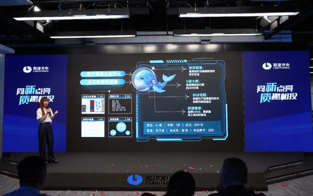 穿越新纪元 | 联建光电新展厅焕新点亮仪式暨IP形象发布会圆满落幕