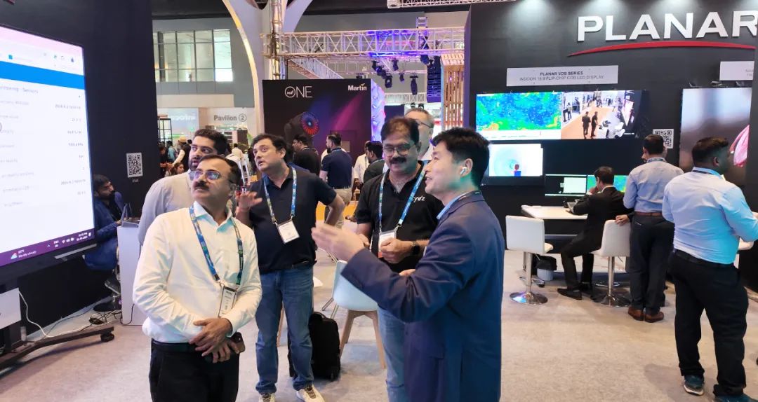 利亚德Planar精彩亮相InfoComm India 2024