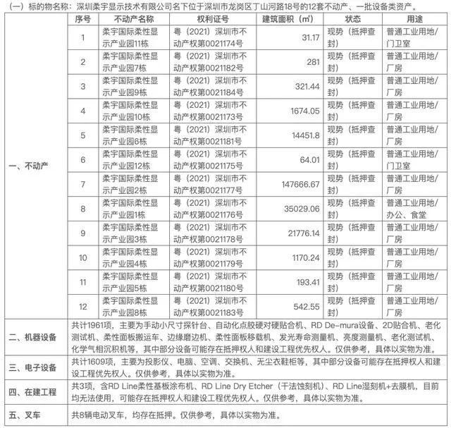 无人出价！柔宇科技名下12.3亿元资产流拍