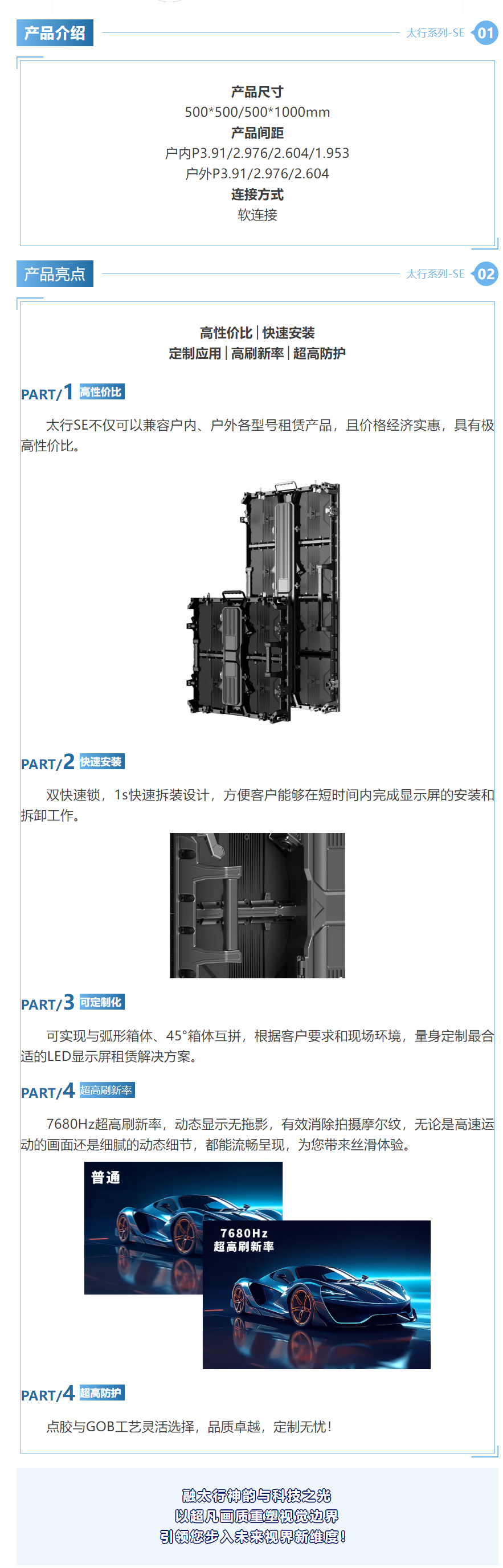 产品大解析|太行神韵，视界新篇——太行系列-SE