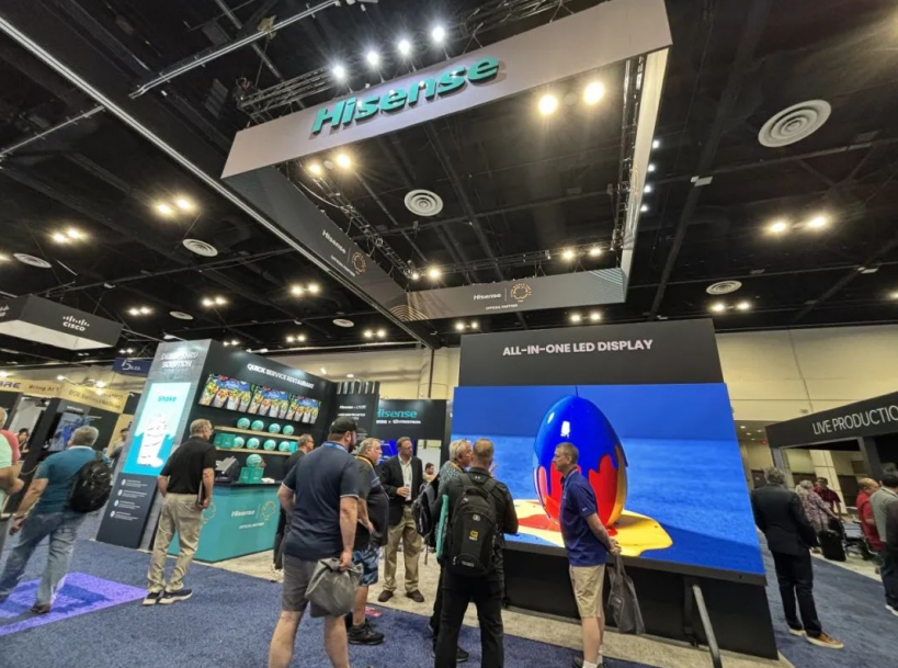 海信商用显示亮相美国InfoComm 2025：场景创新驱动数字化转型