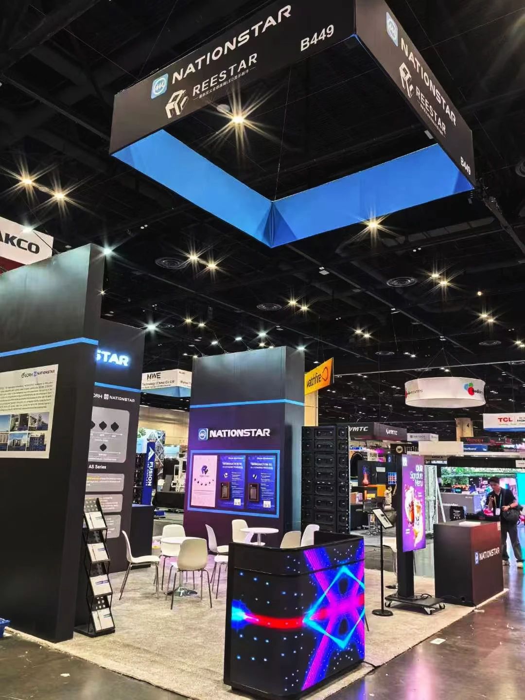 2025 美国InfoComm | 国星光电全球首发AS面板！Micro/Mini LED 矩阵闪耀奥兰多