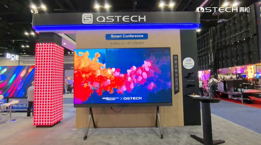青松光电 “135寸LED一体机” 荣膺 InfoComm USA 2025最佳产品奖