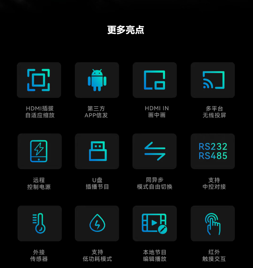 新品首发 | 海报屏专用控制系统B8L，HDMI级联自动拼接！