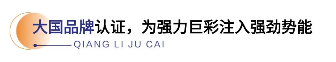 跻身“品牌国家队”！强力巨彩凭什么入选《大国品牌》？