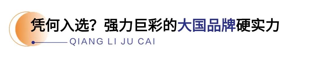 跻身“品牌国家队”！强力巨彩凭什么入选《大国品牌》？