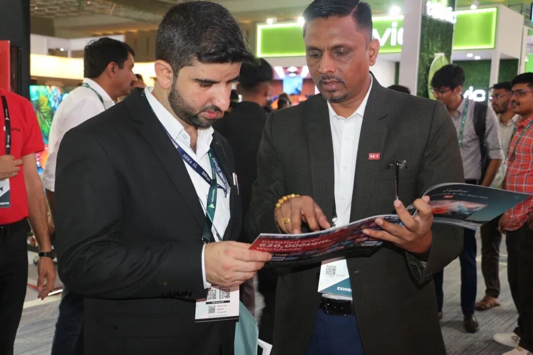 AET阿尔泰亮相InfoComm India 2025，以"标准化+场景化"赋能显示新生态