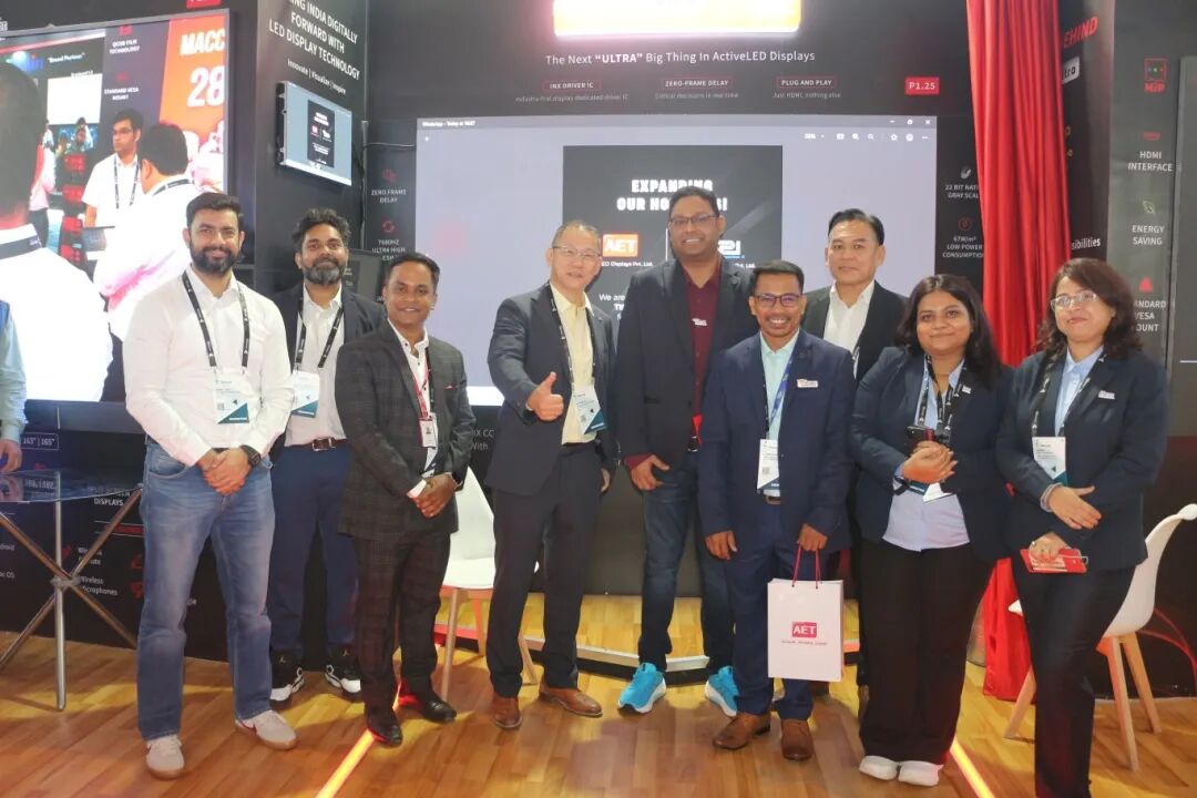 AET阿尔泰亮相InfoComm India 2025，以"标准化+场景化"赋能显示新生态