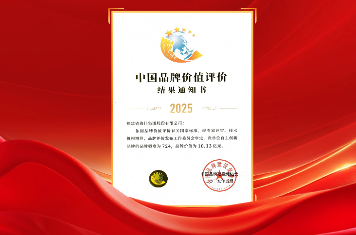 海佳集团品牌价值迈上新高度，自主创新彰显品牌力量！