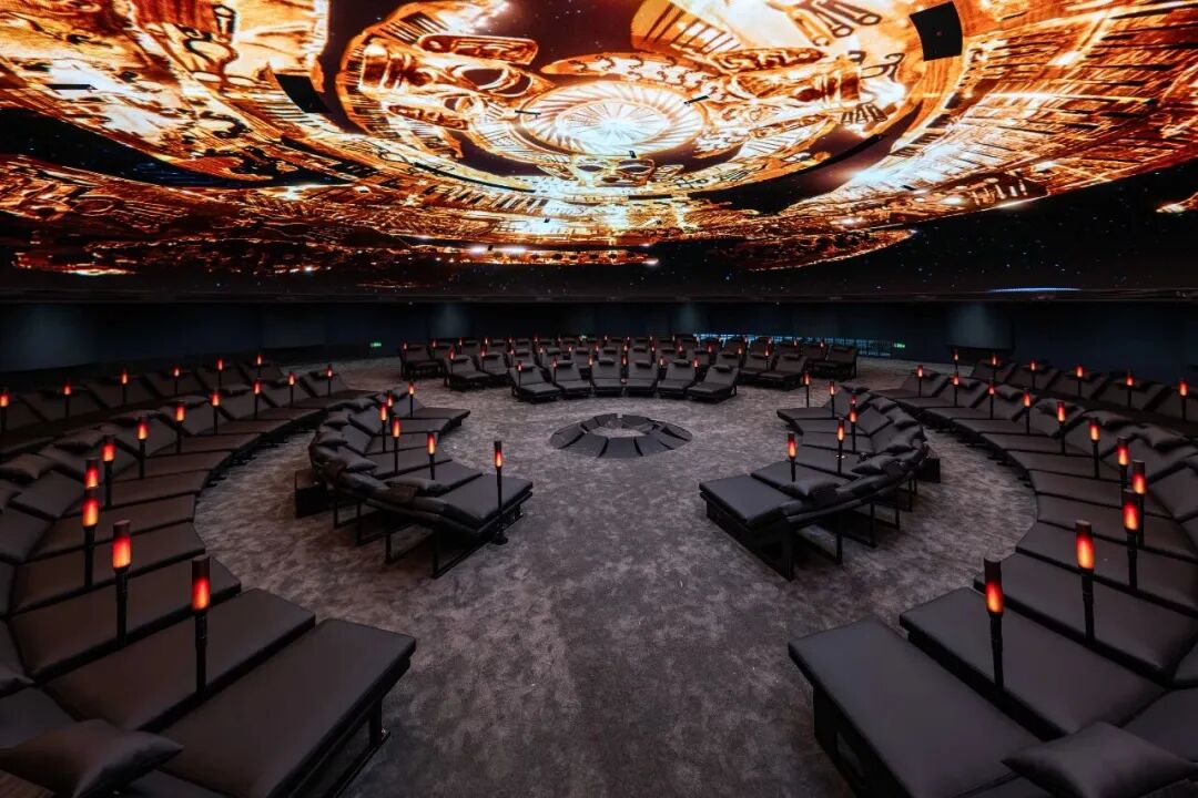 三星堆博物馆推出LED全景穹顶数字艺术剧场 三星堆博物馆推出LED全景穹顶数字艺术剧场