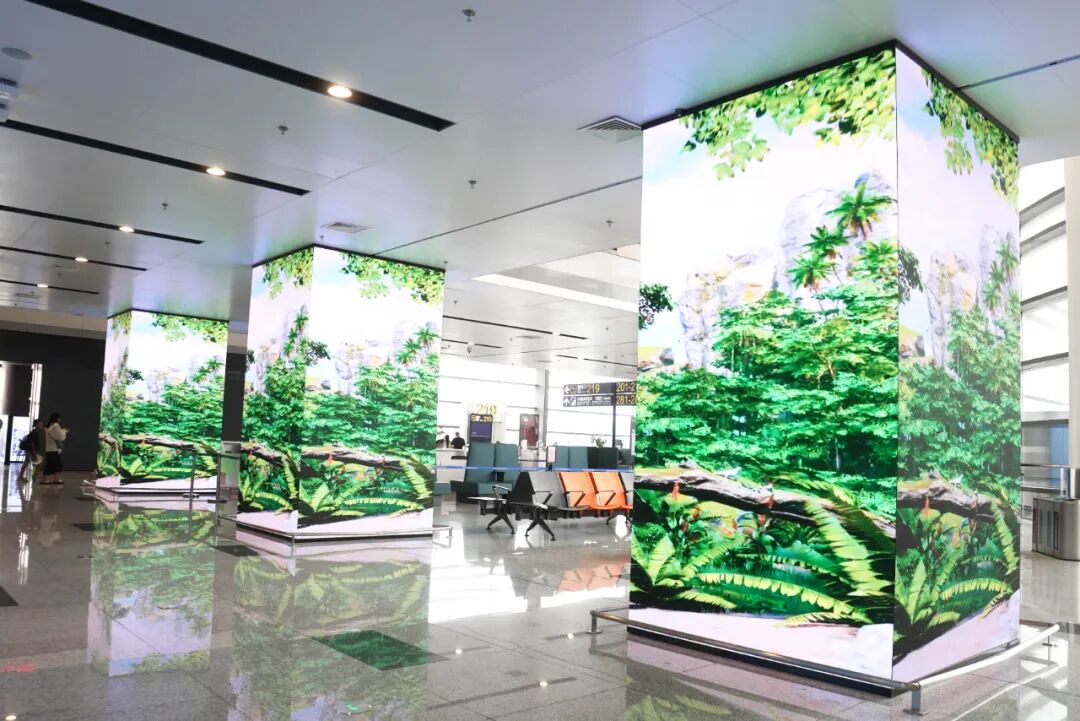 点亮城市窗口!迈锐光电闪耀烟台机场 点亮城市窗口!迈锐光电闪耀烟台机场