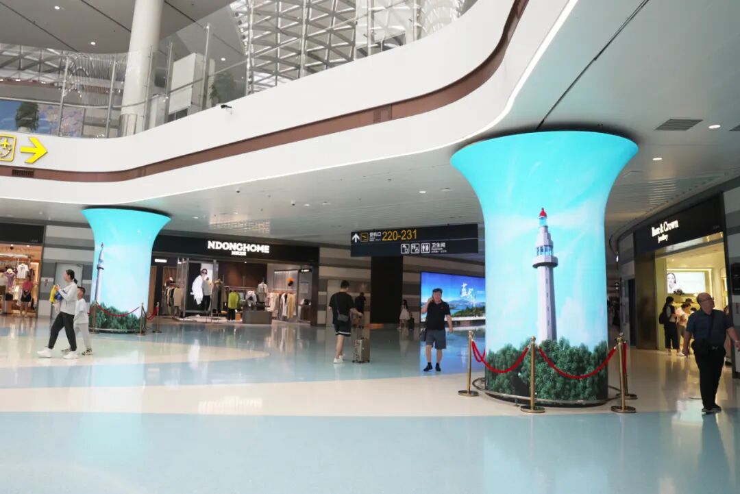 点亮城市窗口!迈锐光电闪耀烟台机场 点亮城市窗口!迈锐光电闪耀烟台机场