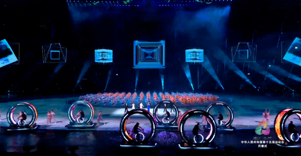 诺瓦星云以超高清显控技术闪耀第15届全运会开幕式 诺瓦星云以超高清显控技术闪耀第15届全运会开幕式