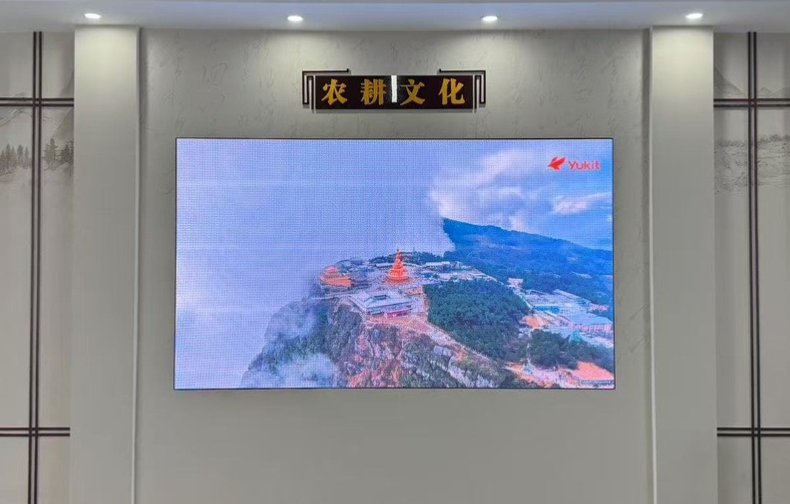 案例甄选 | 羽控品牌协助打造乡村振兴显控新策