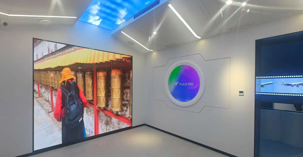 技术对话历史：天津两航起义展厅的“屏”上传承