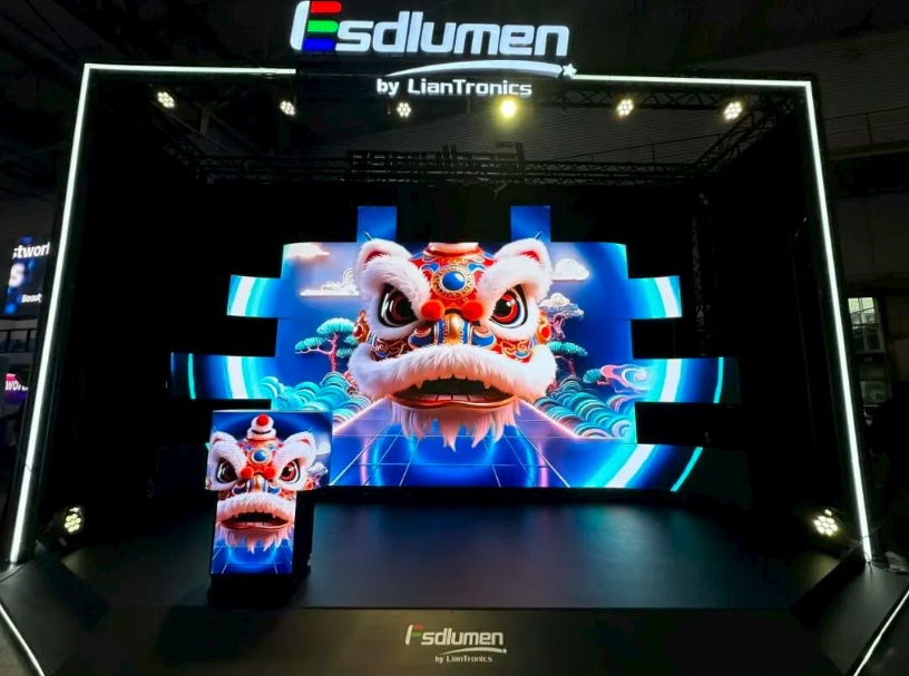 展会现场 | 联建光电闪耀西班牙ISE2026，全面展示多场景解决方案