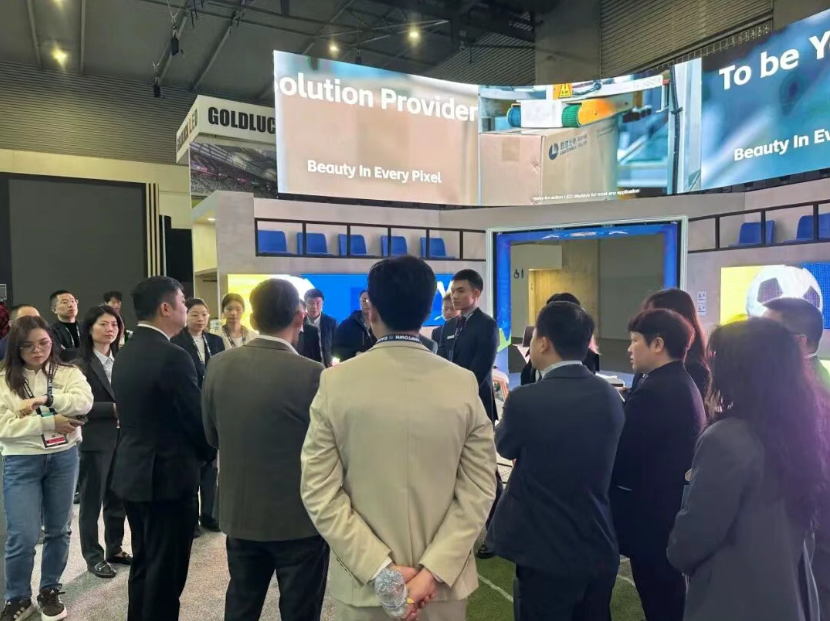 展会现场 | 联建光电闪耀西班牙ISE2026，全面展示多场景解决方案